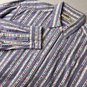 Vintage Northern Reflections Floral Shirt | Size Med | Retro 90s Cottagecore